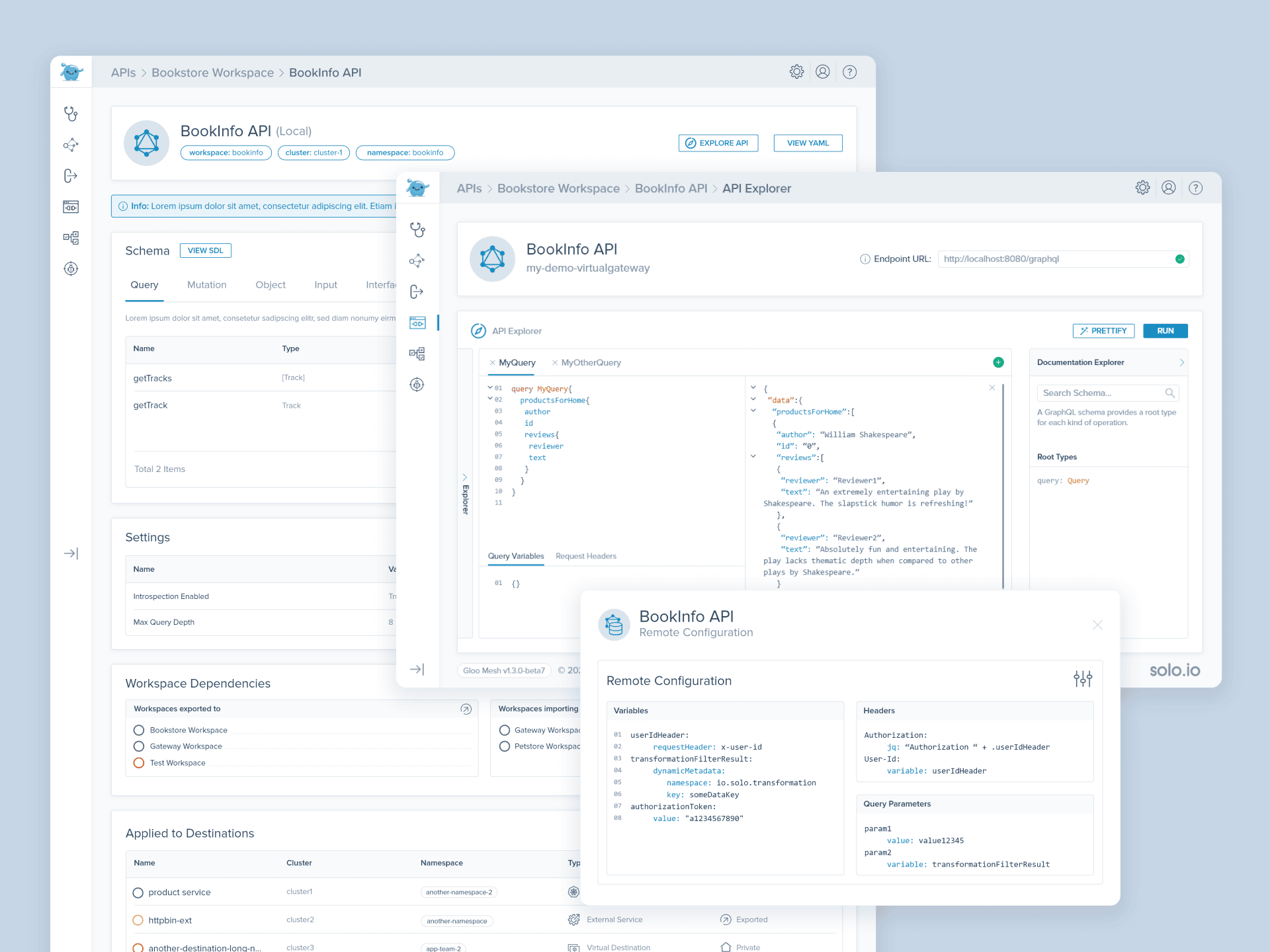 This module centralizes the creation, deployment, and monitoring of APIs across hybrid and cloud environments. Designed for both developers and administrators, the interface balances usability with granular control, making API lifecycle management intuitive and efficient.